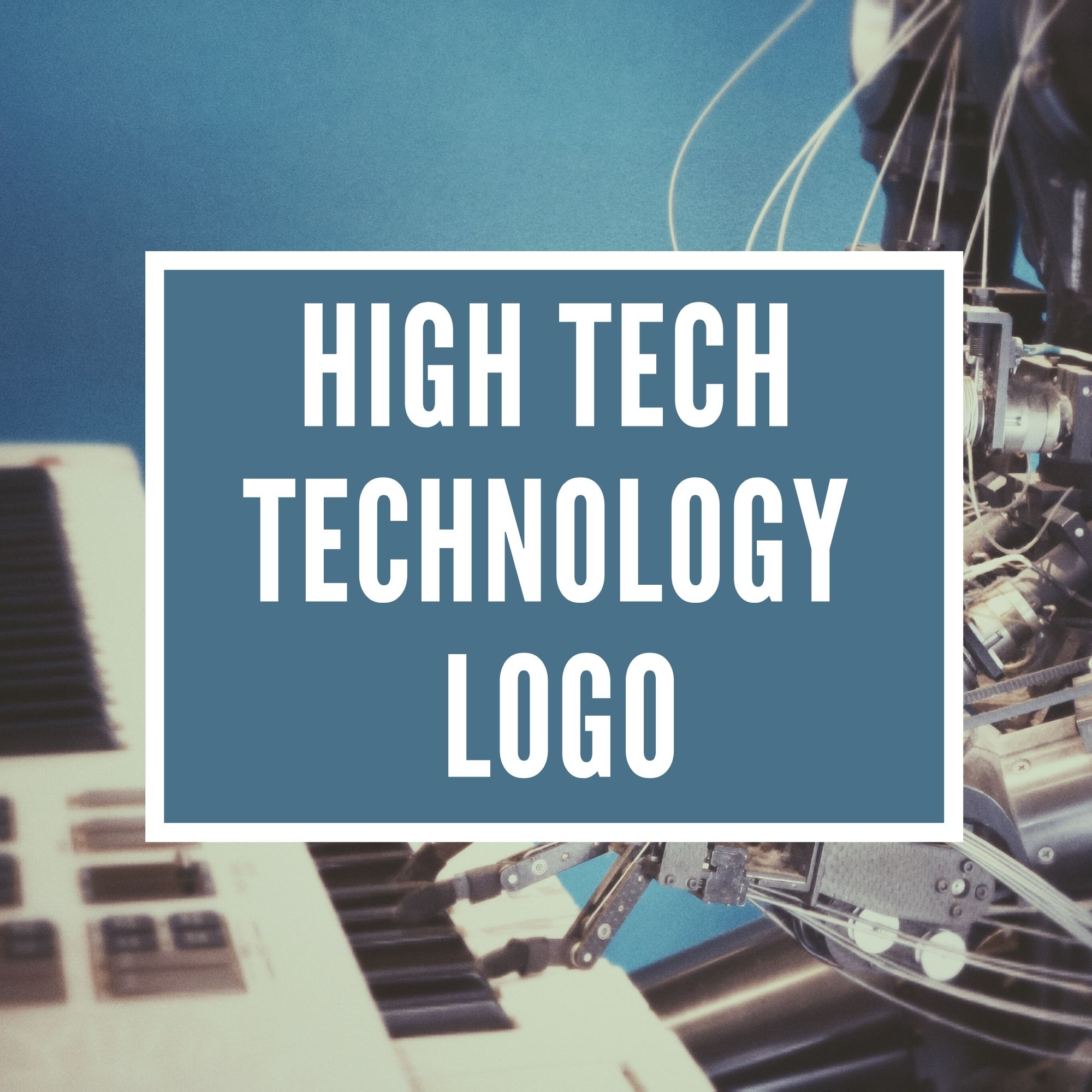 High Tech Technology Logo