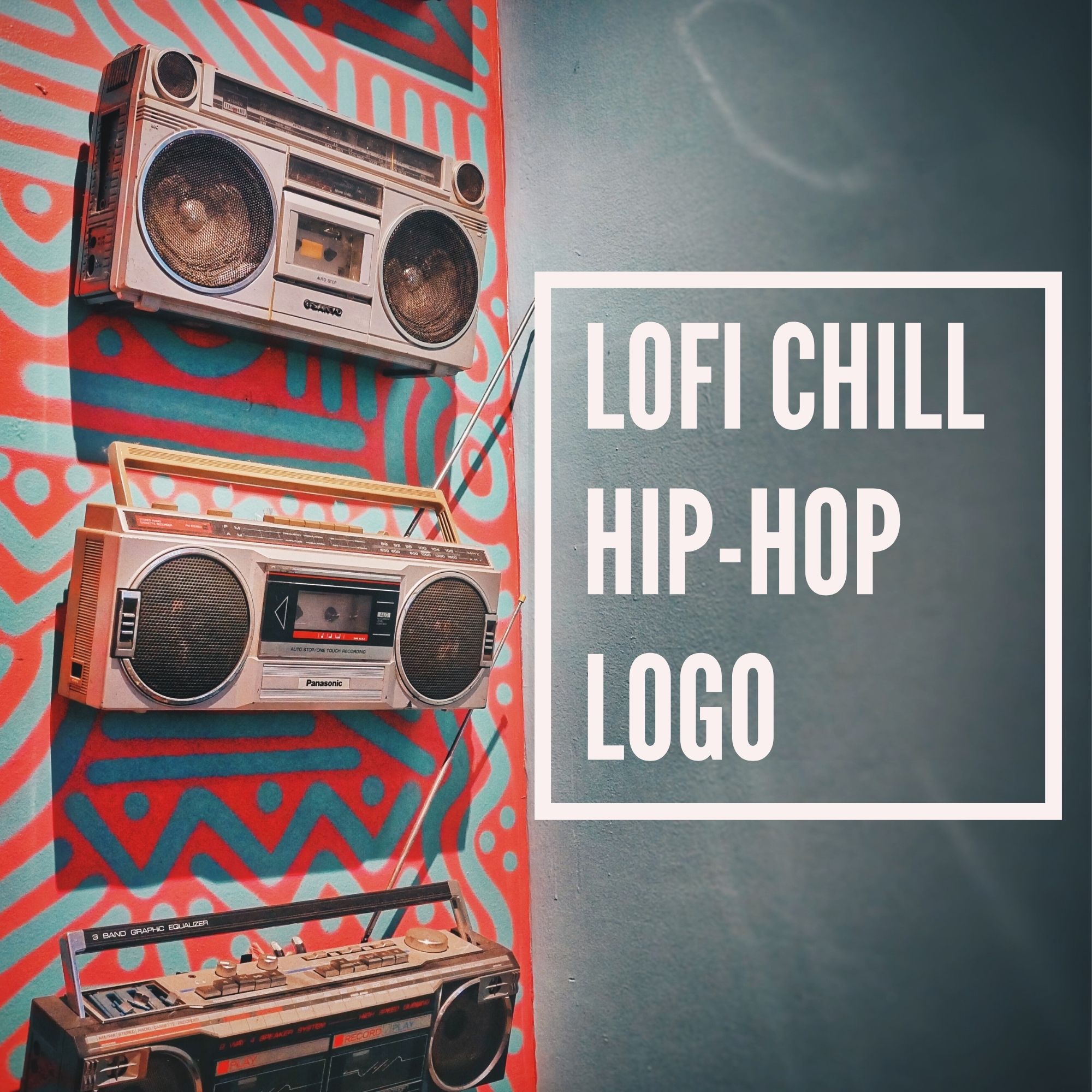 Lo-Fi Hip-Hop Urban Logo