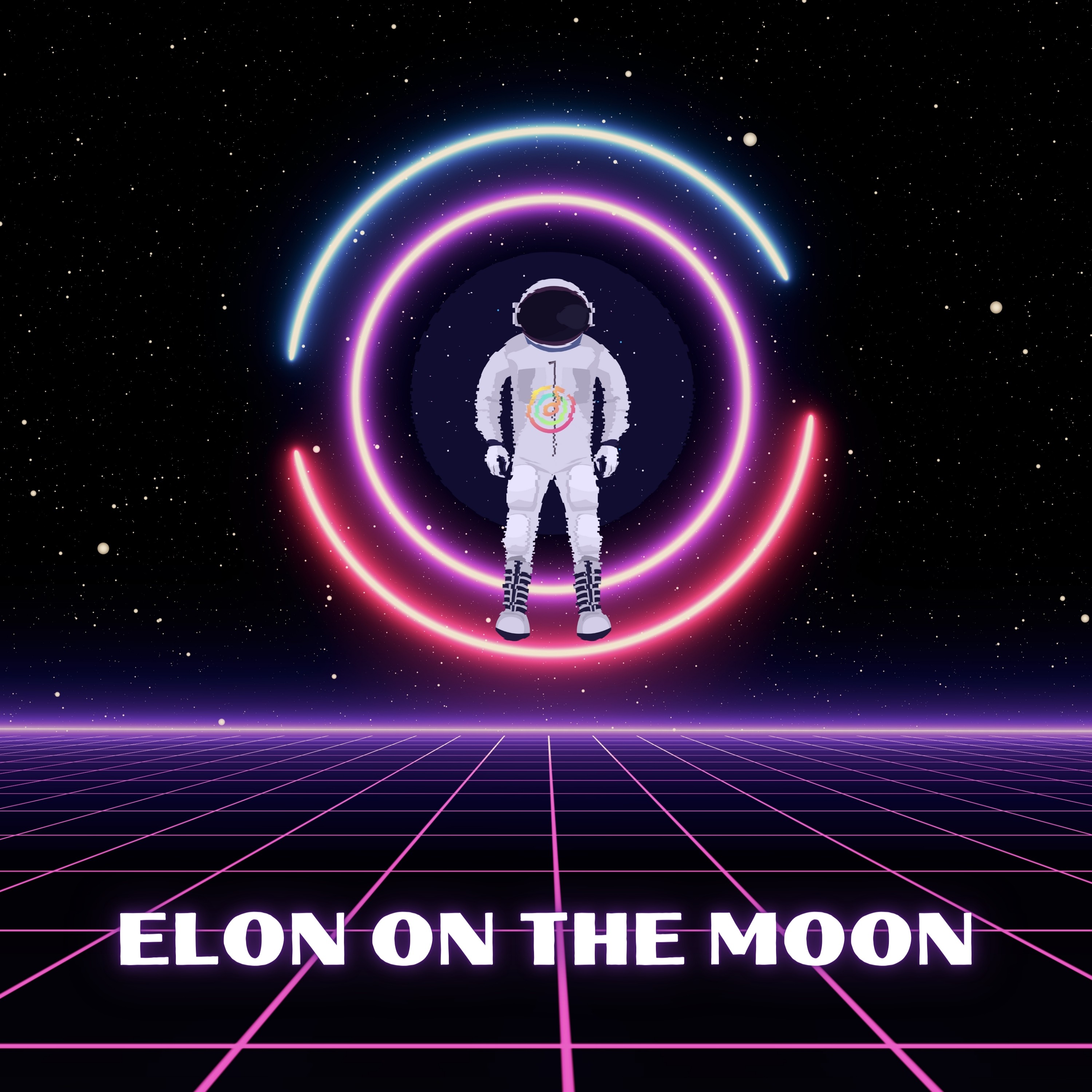 Elon On The Moon