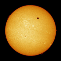 Venus Transit Across The Sun - Bzur