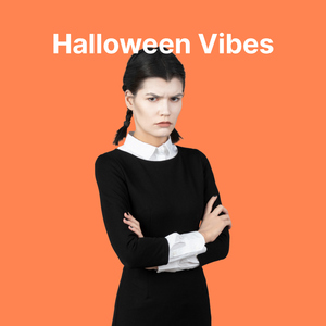Cover for Halloween music playlist