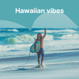 Cover for Hawaiian music playlist